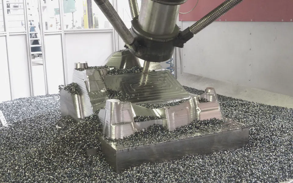 The benefits of machining die casting mold with our Pentapods
