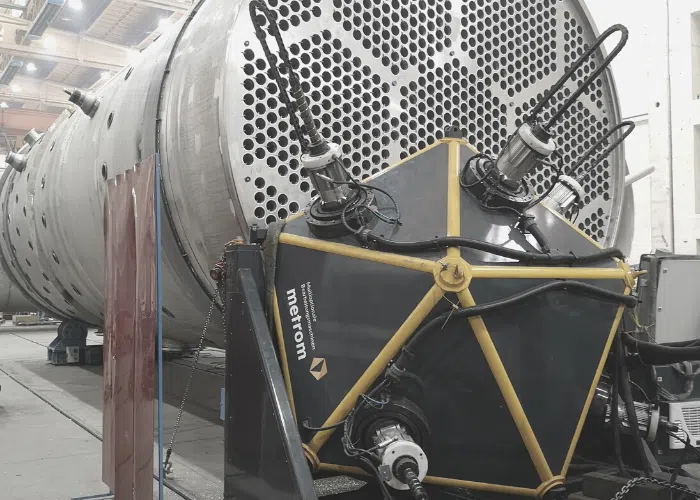 vessel machining